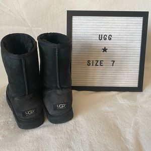 Classic black UGG’s